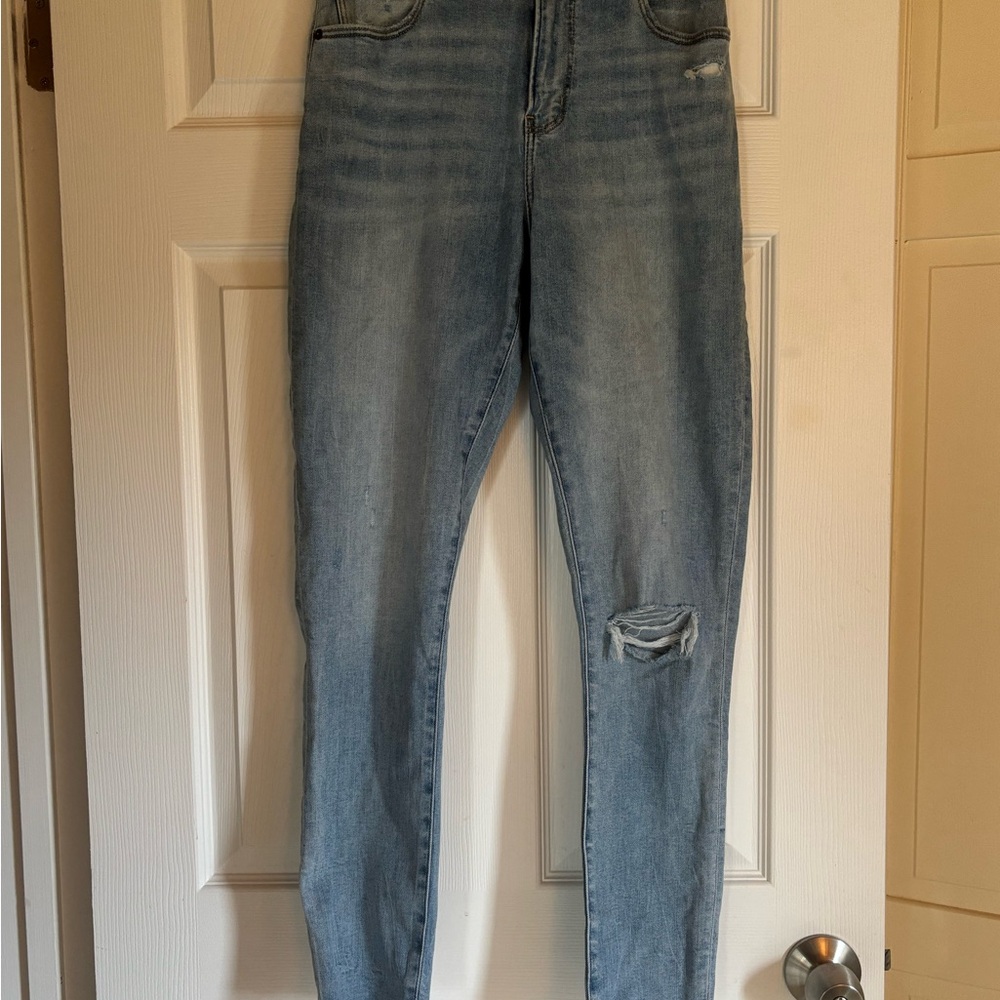 Abercrombie & Fitch Light Blue Skinny Jeans